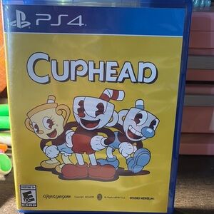 Cuphead for PS4 - Yellow Cover